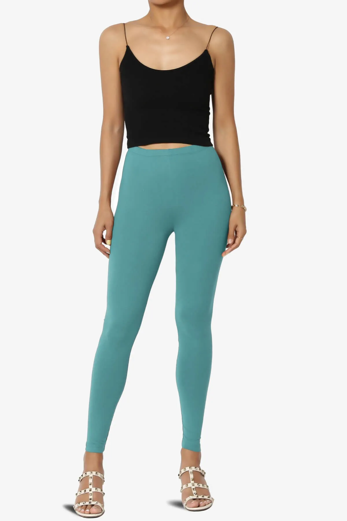 Loreen High Rise Microfiber Ankle Leggings