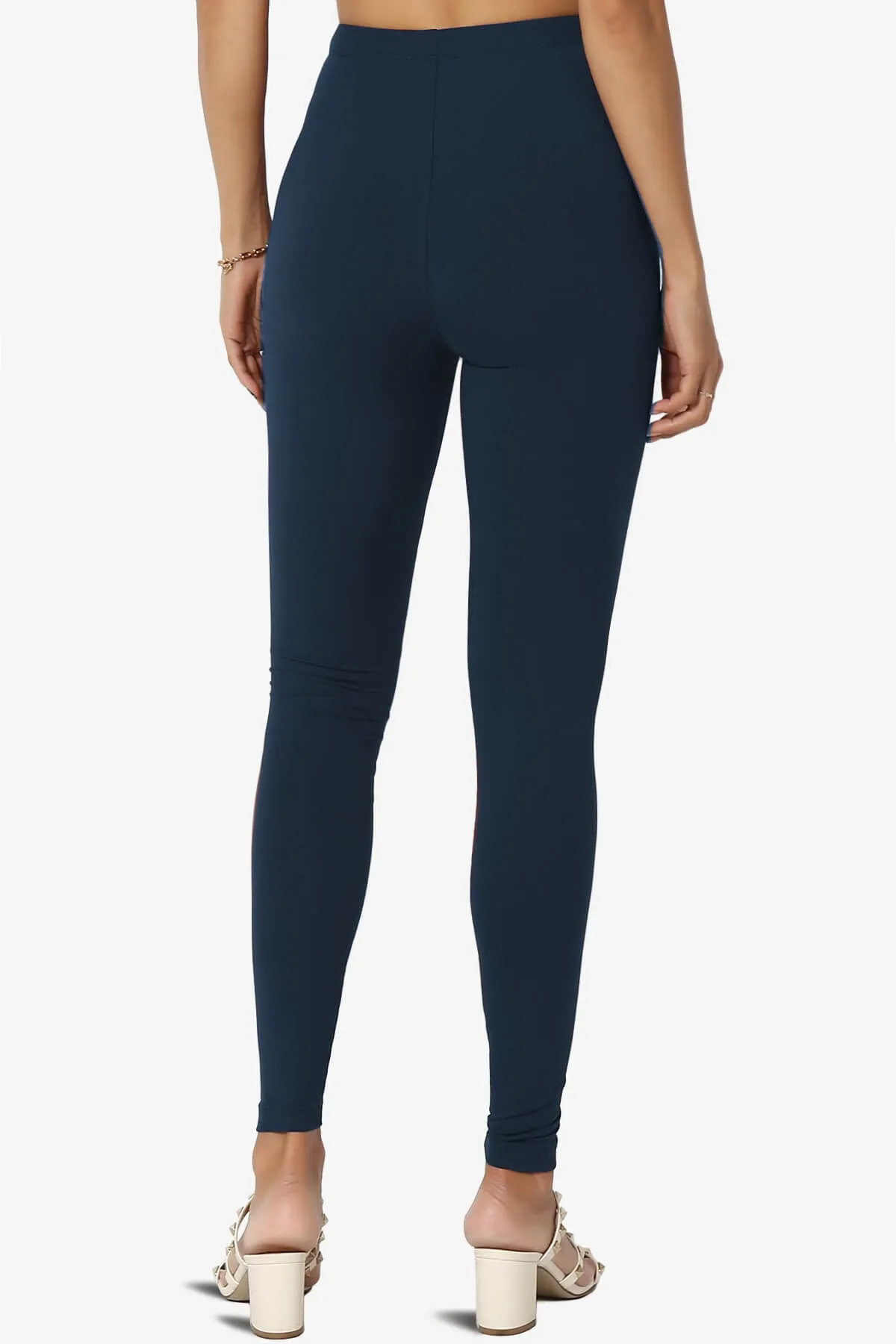 Loreen High Rise Microfiber Ankle Leggings