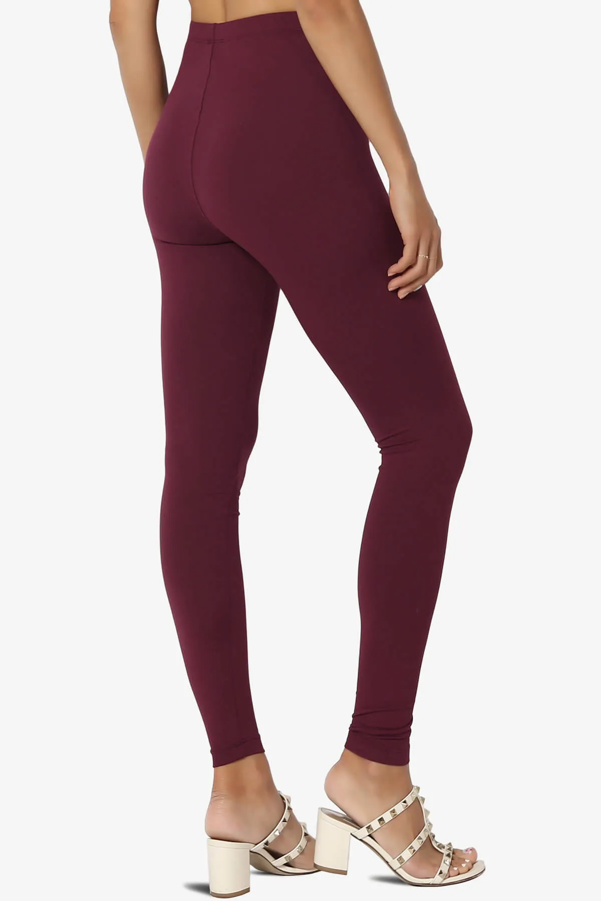 Loreen High Rise Microfiber Ankle Leggings