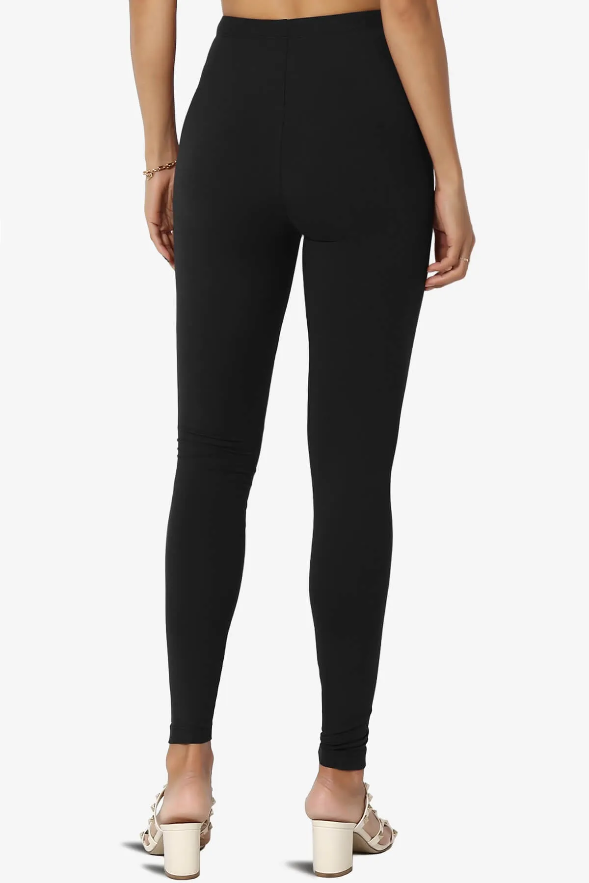Loreen High Rise Microfiber Ankle Leggings