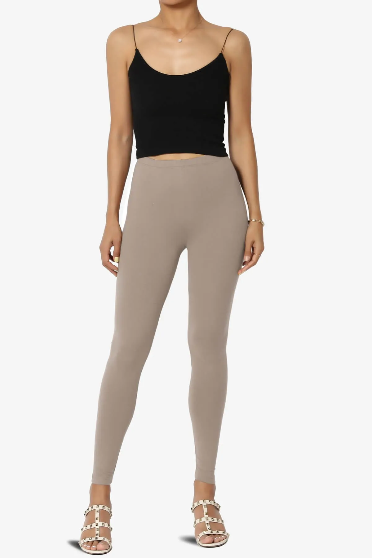 Loreen High Rise Microfiber Ankle Leggings