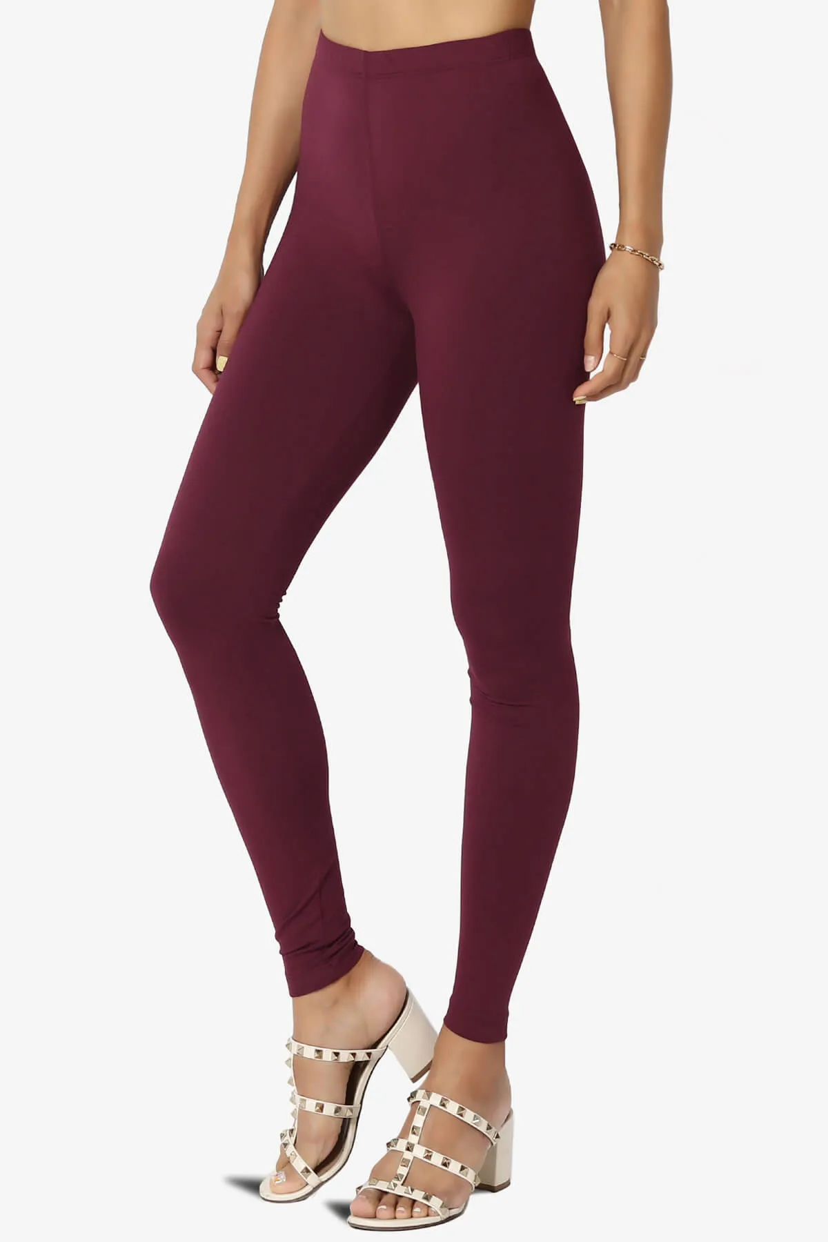 Loreen High Rise Microfiber Ankle Leggings