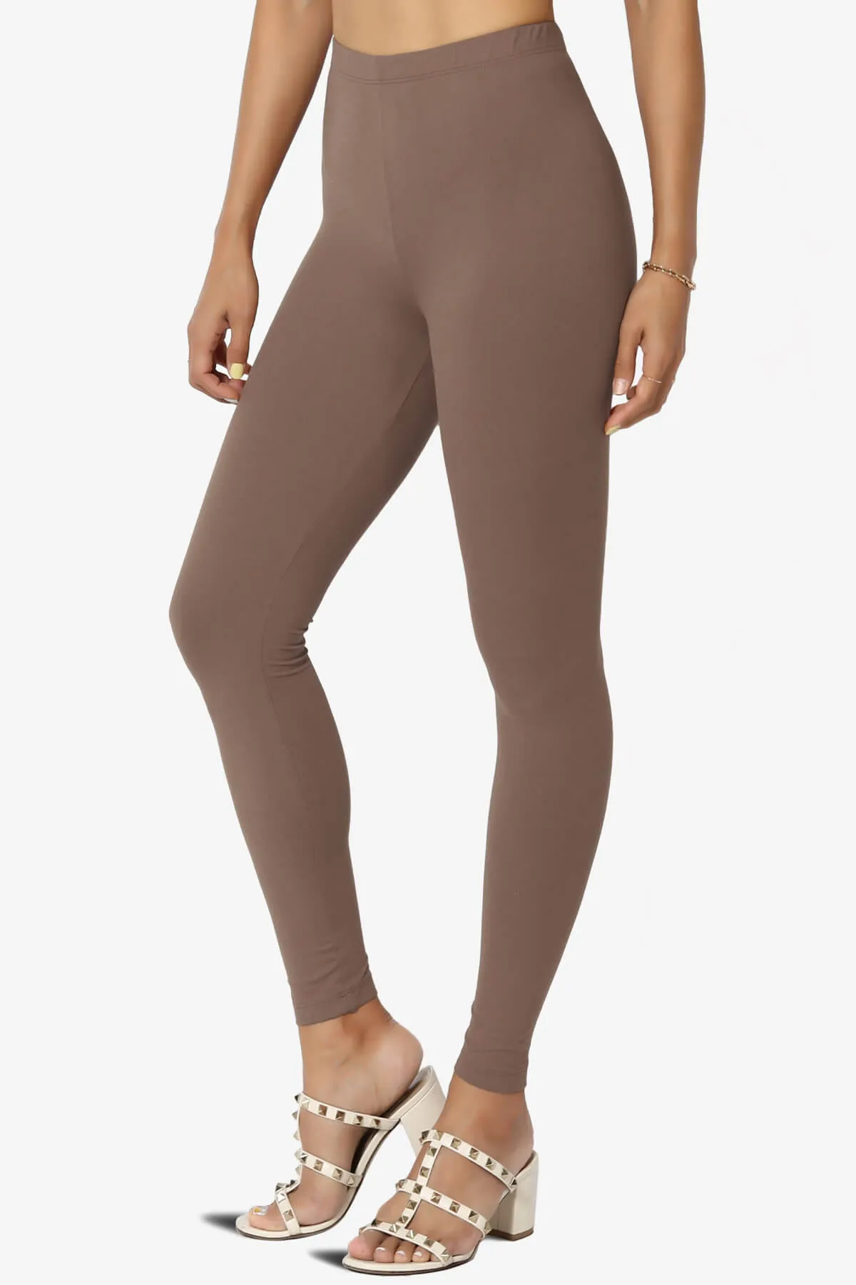 Loreen High Rise Microfiber Ankle Leggings