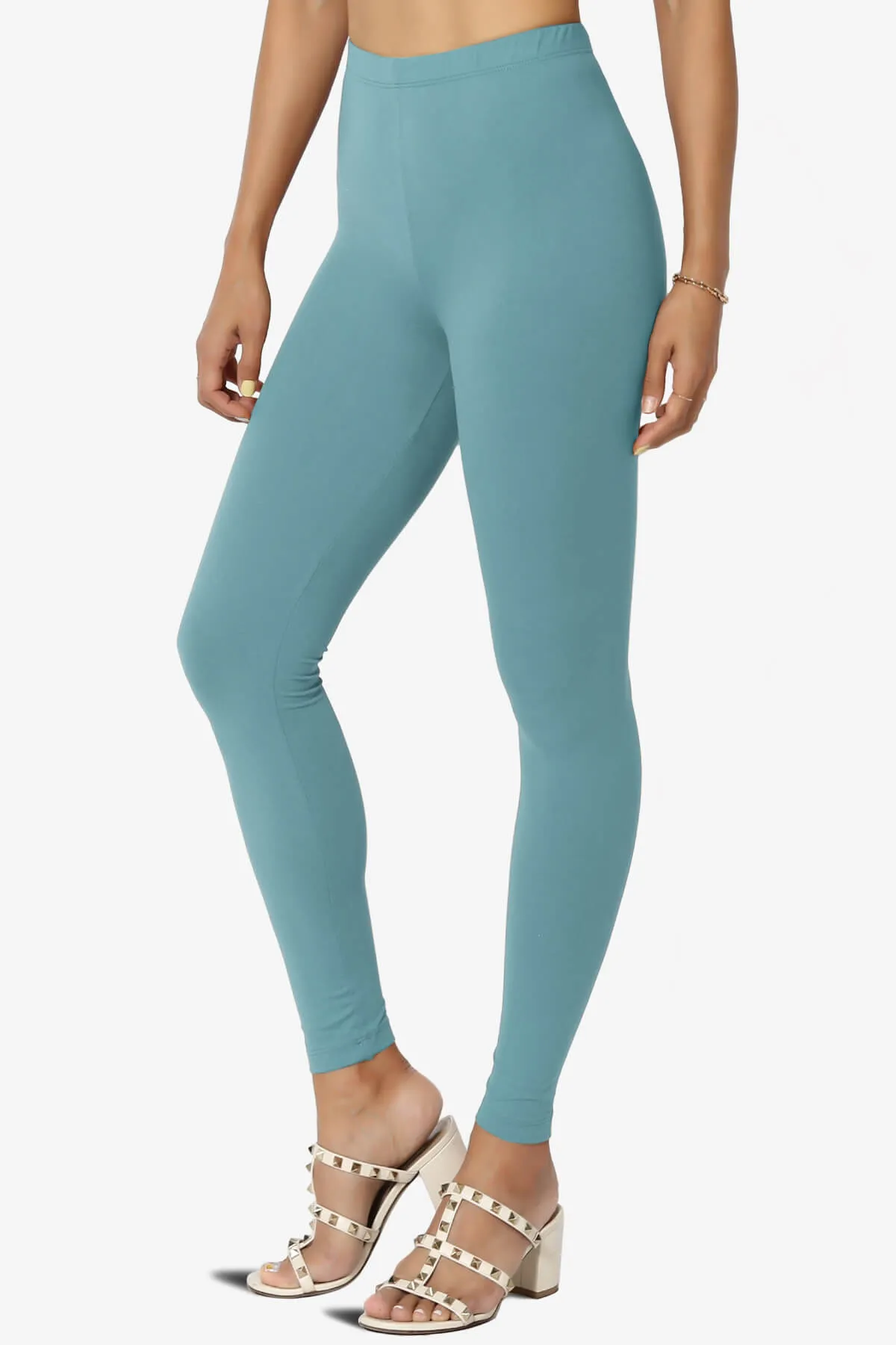 Loreen High Rise Microfiber Ankle Leggings