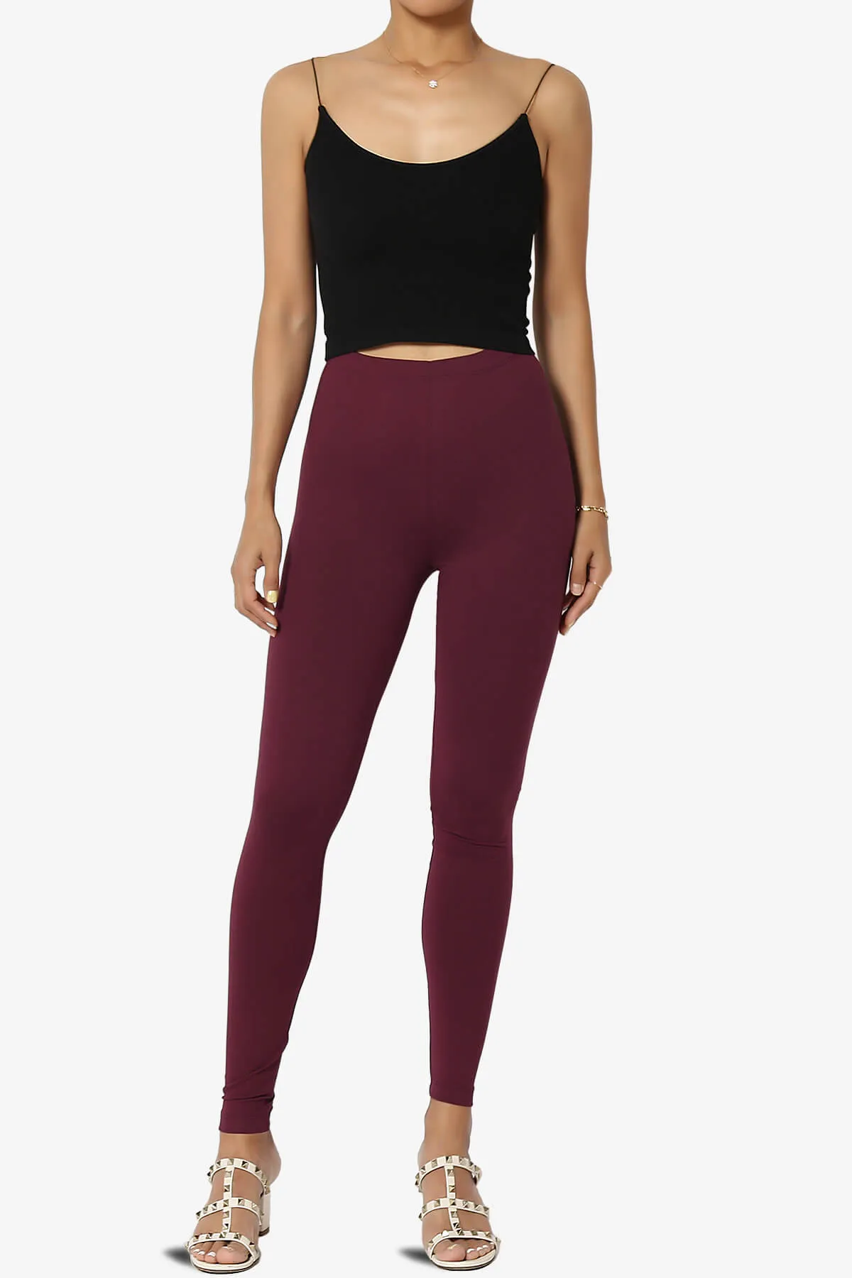 Loreen High Rise Microfiber Ankle Leggings