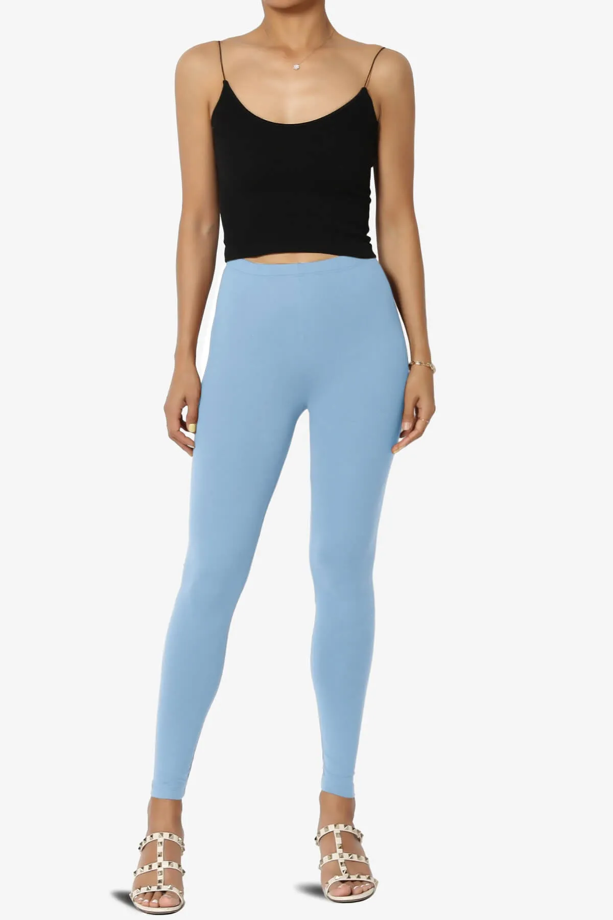 Loreen High Rise Microfiber Ankle Leggings