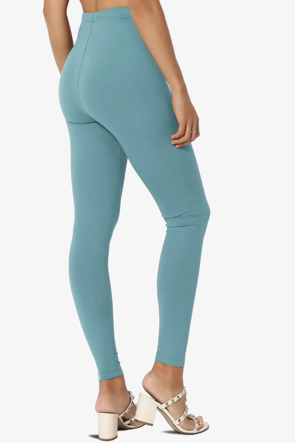 Loreen High Rise Microfiber Ankle Leggings