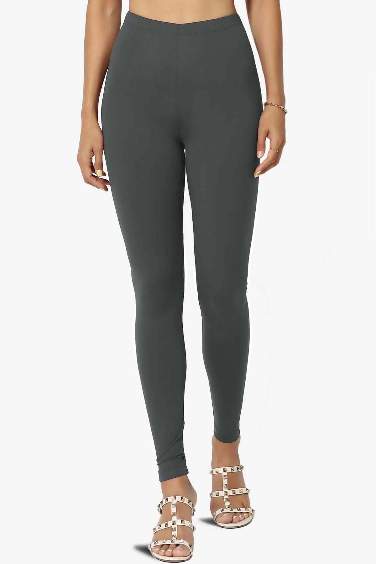Loreen High Rise Microfiber Ankle Leggings