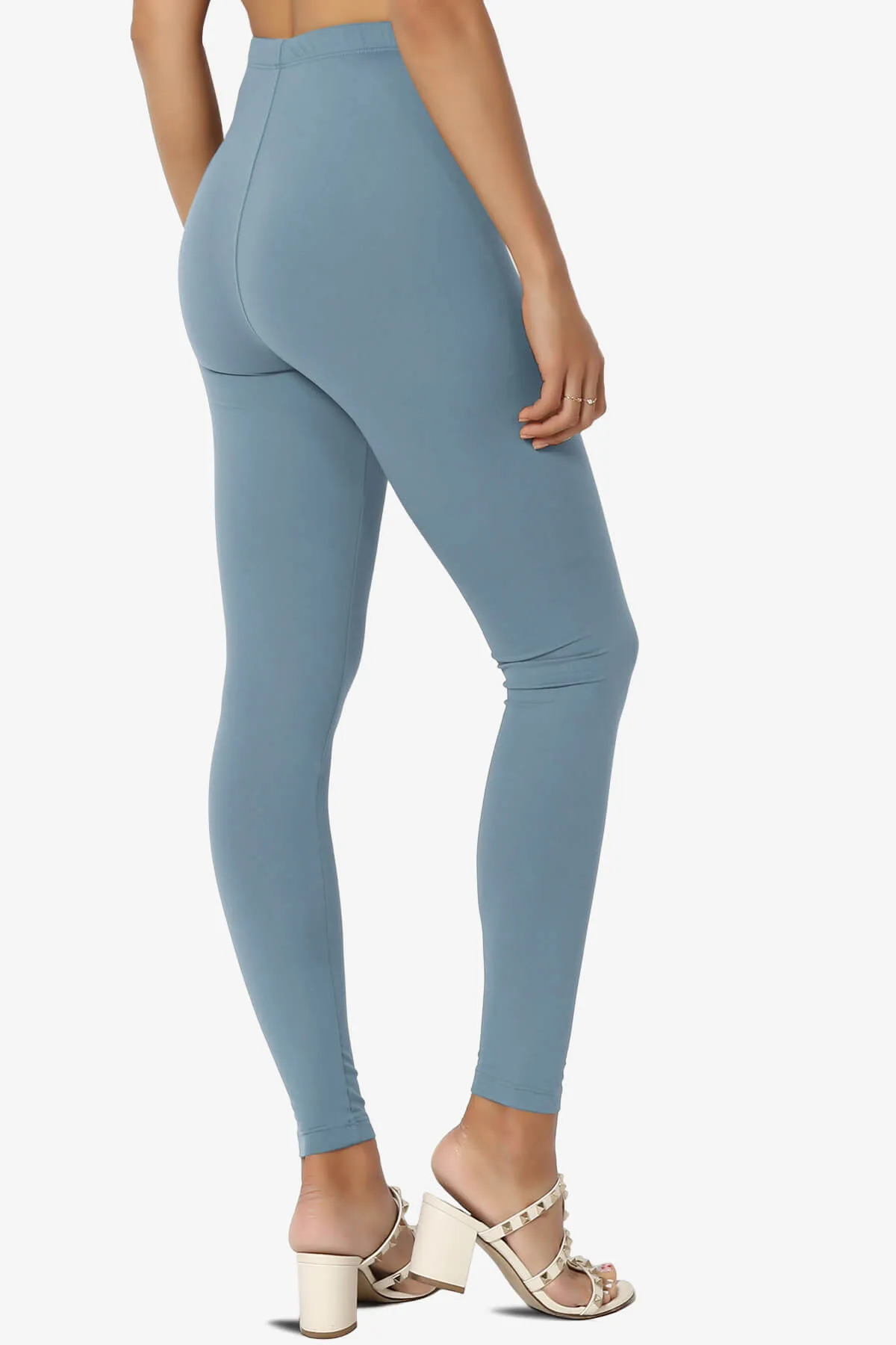 Loreen High Rise Microfiber Ankle Leggings