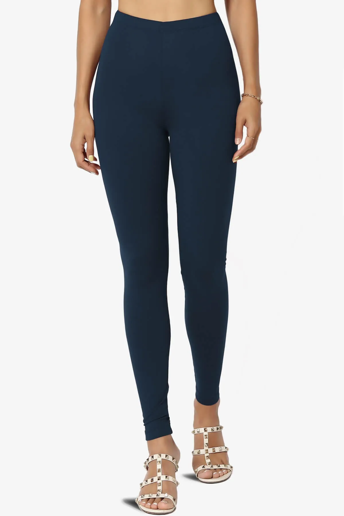 Loreen High Rise Microfiber Ankle Leggings