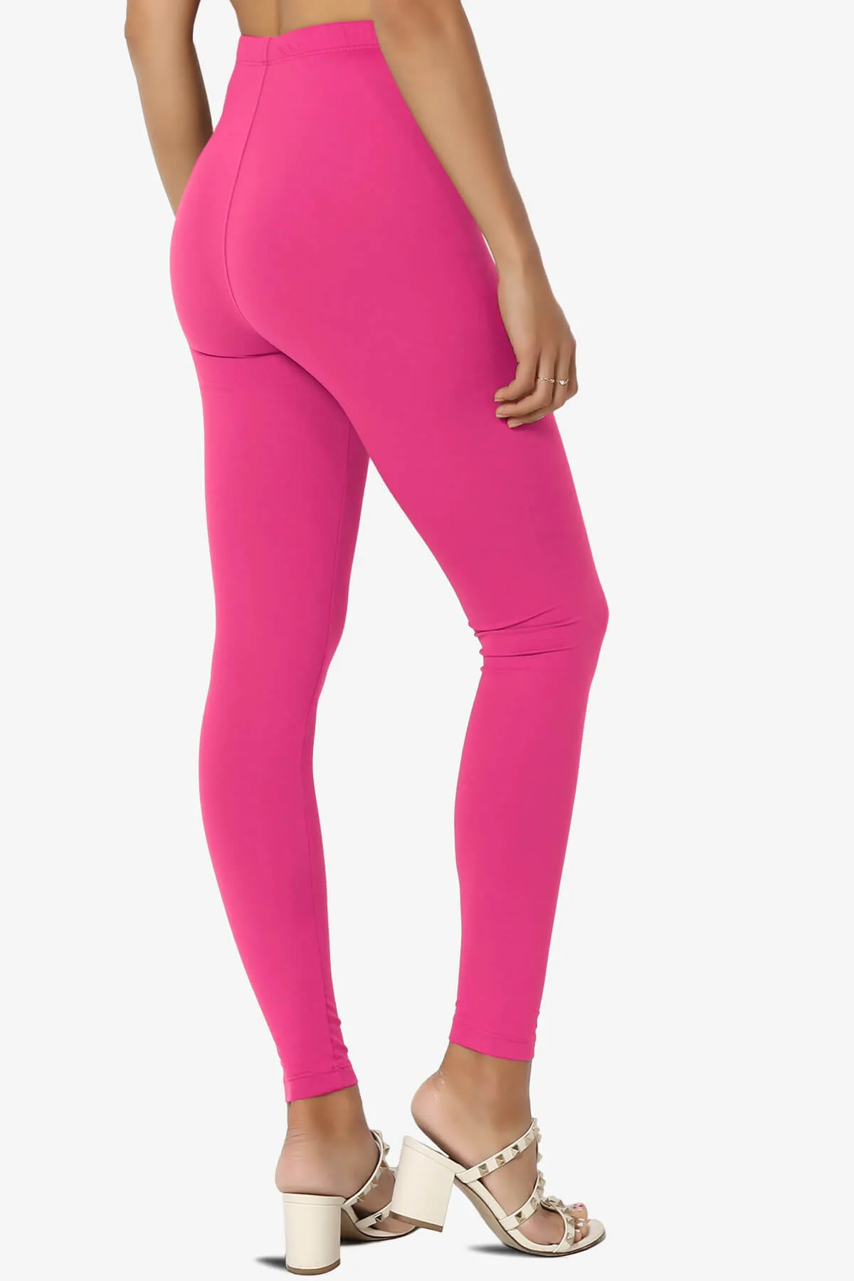 Loreen High Rise Microfiber Ankle Leggings