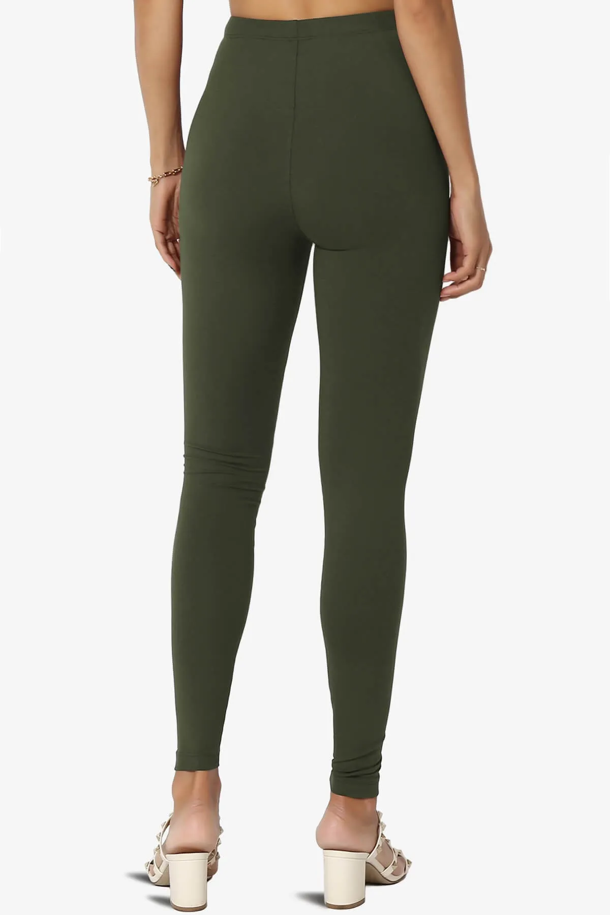 Loreen High Rise Microfiber Ankle Leggings