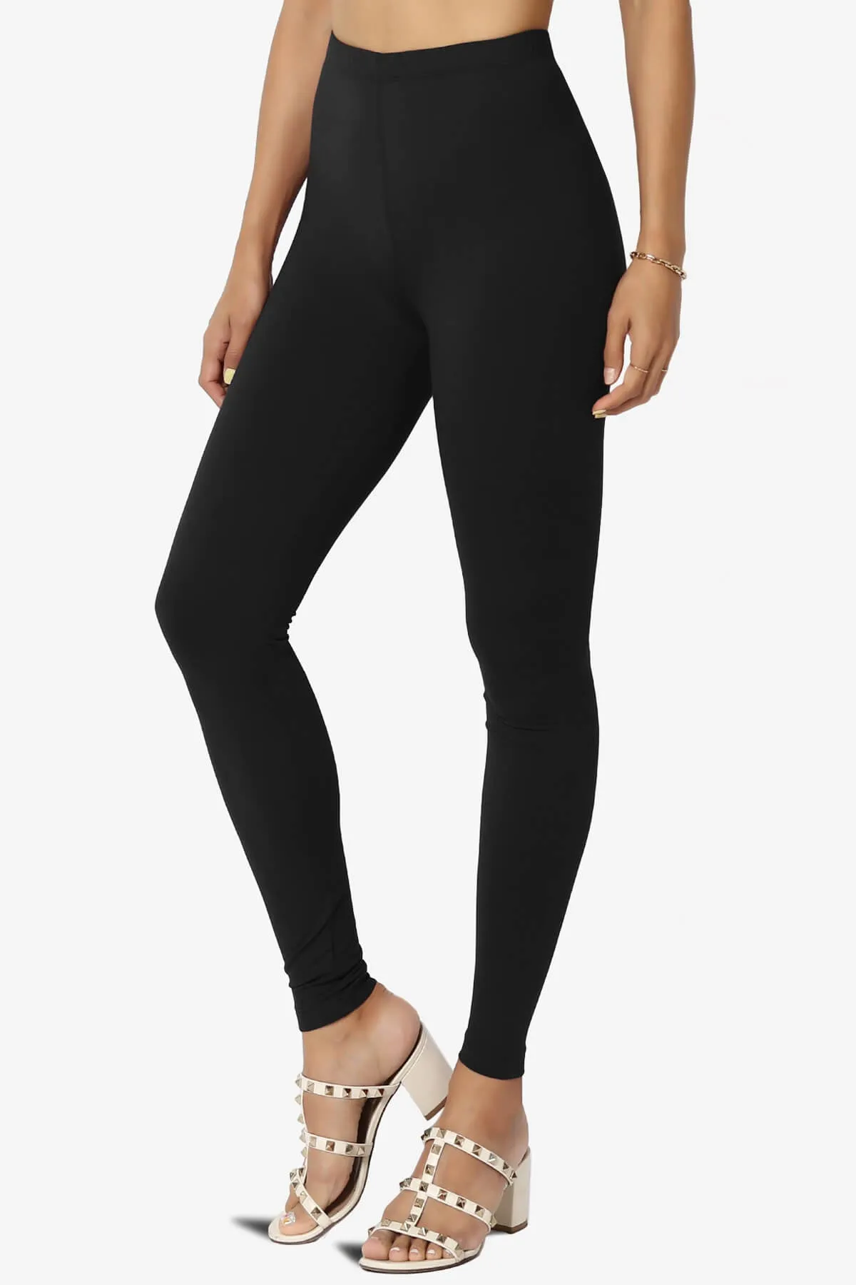 Loreen High Rise Microfiber Ankle Leggings