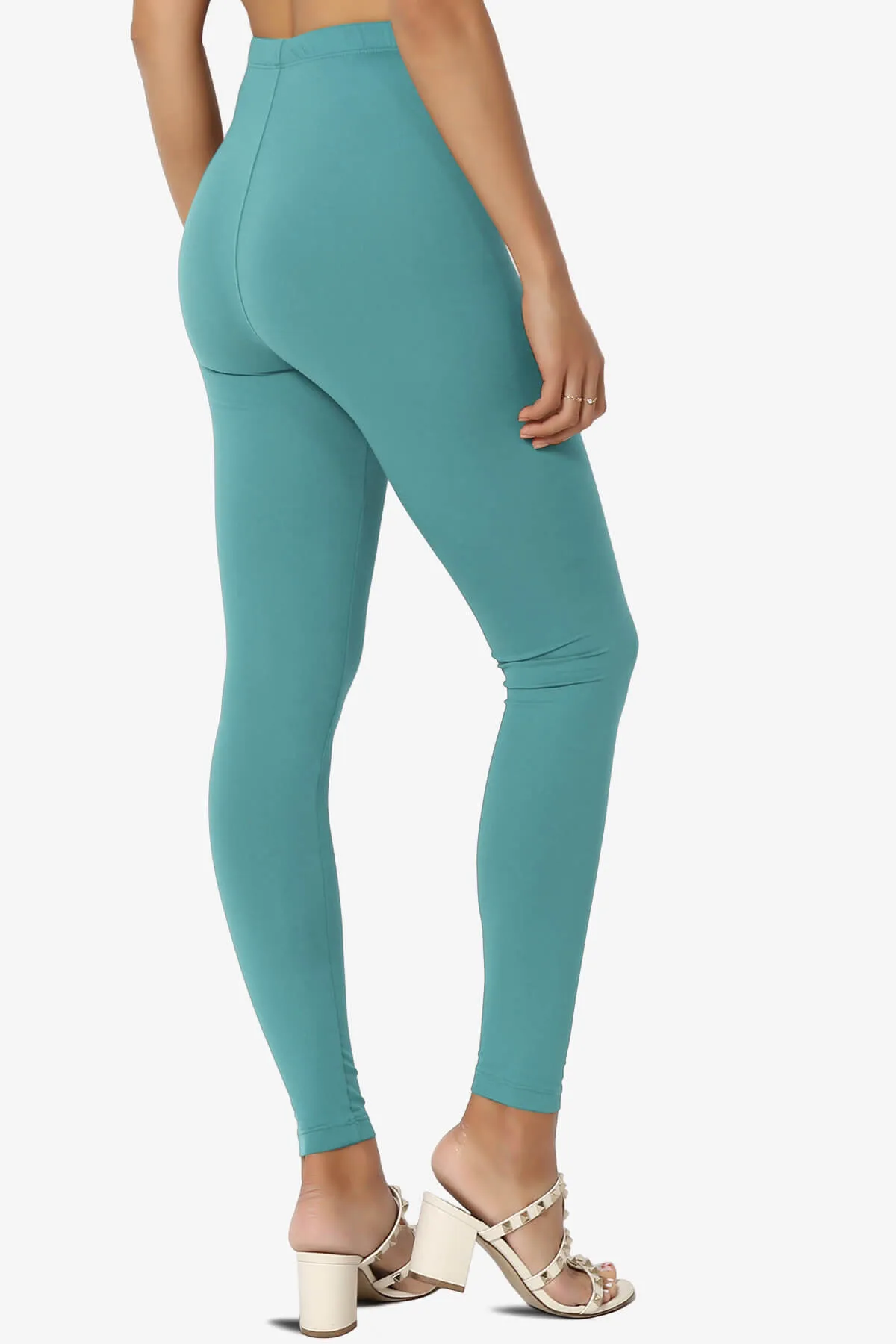 Loreen High Rise Microfiber Ankle Leggings