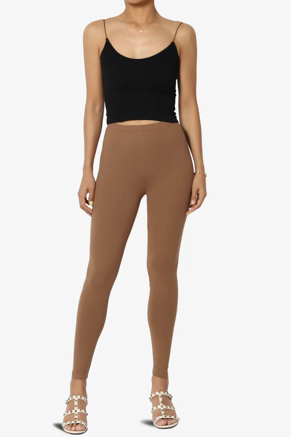 Loreen High Rise Microfiber Ankle Leggings