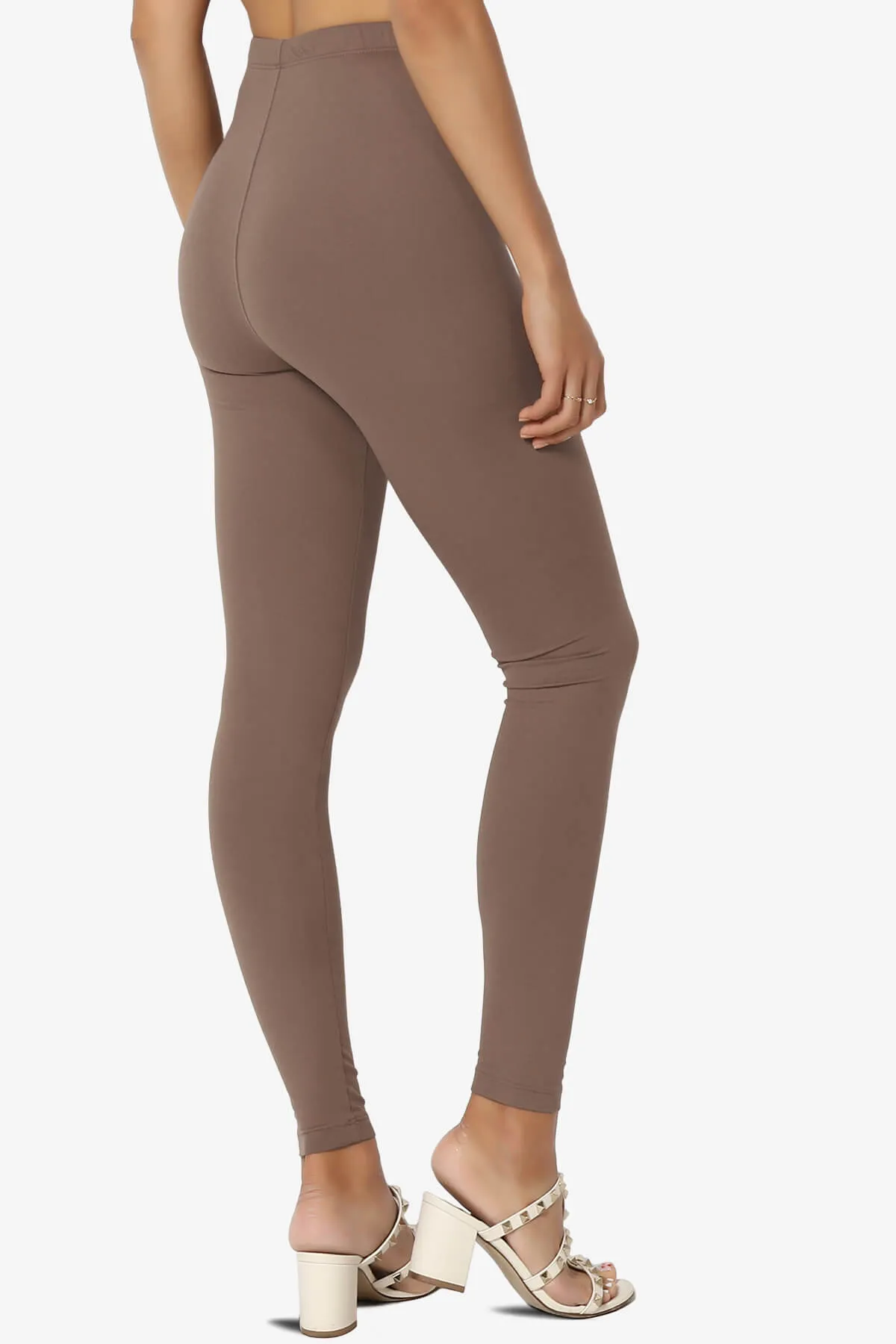 Loreen High Rise Microfiber Ankle Leggings