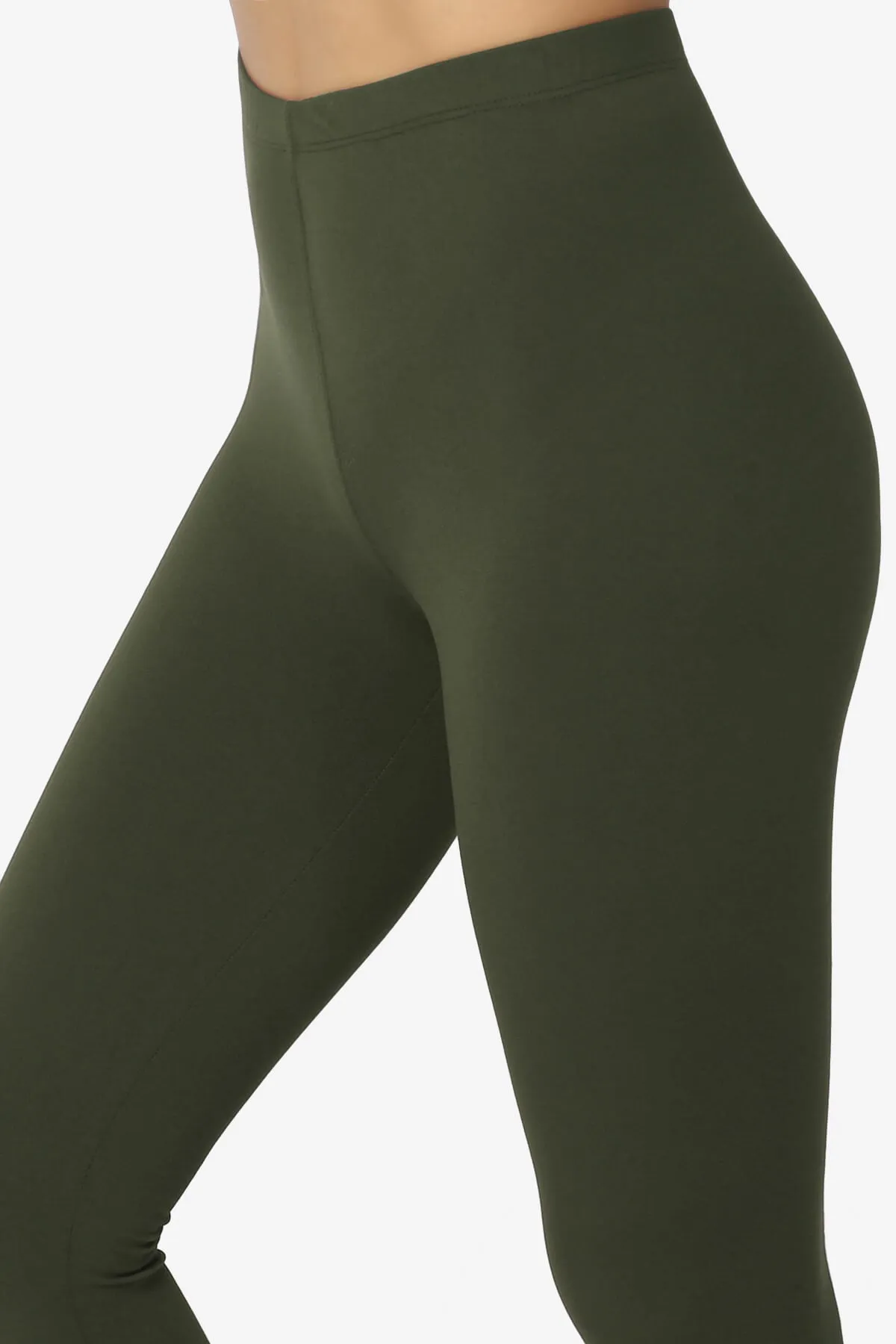 Loreen High Rise Microfiber Ankle Leggings