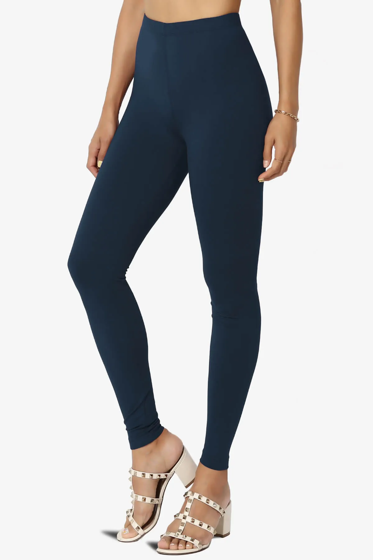 Loreen High Rise Microfiber Ankle Leggings