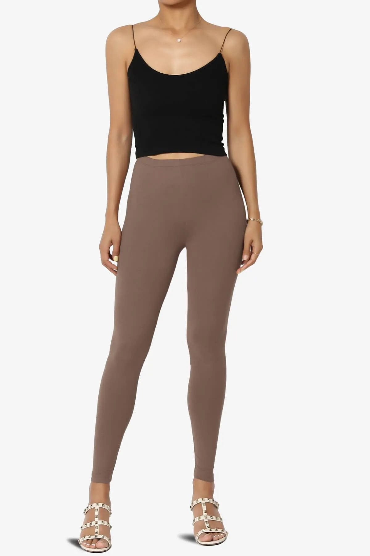 Loreen High Rise Microfiber Ankle Leggings