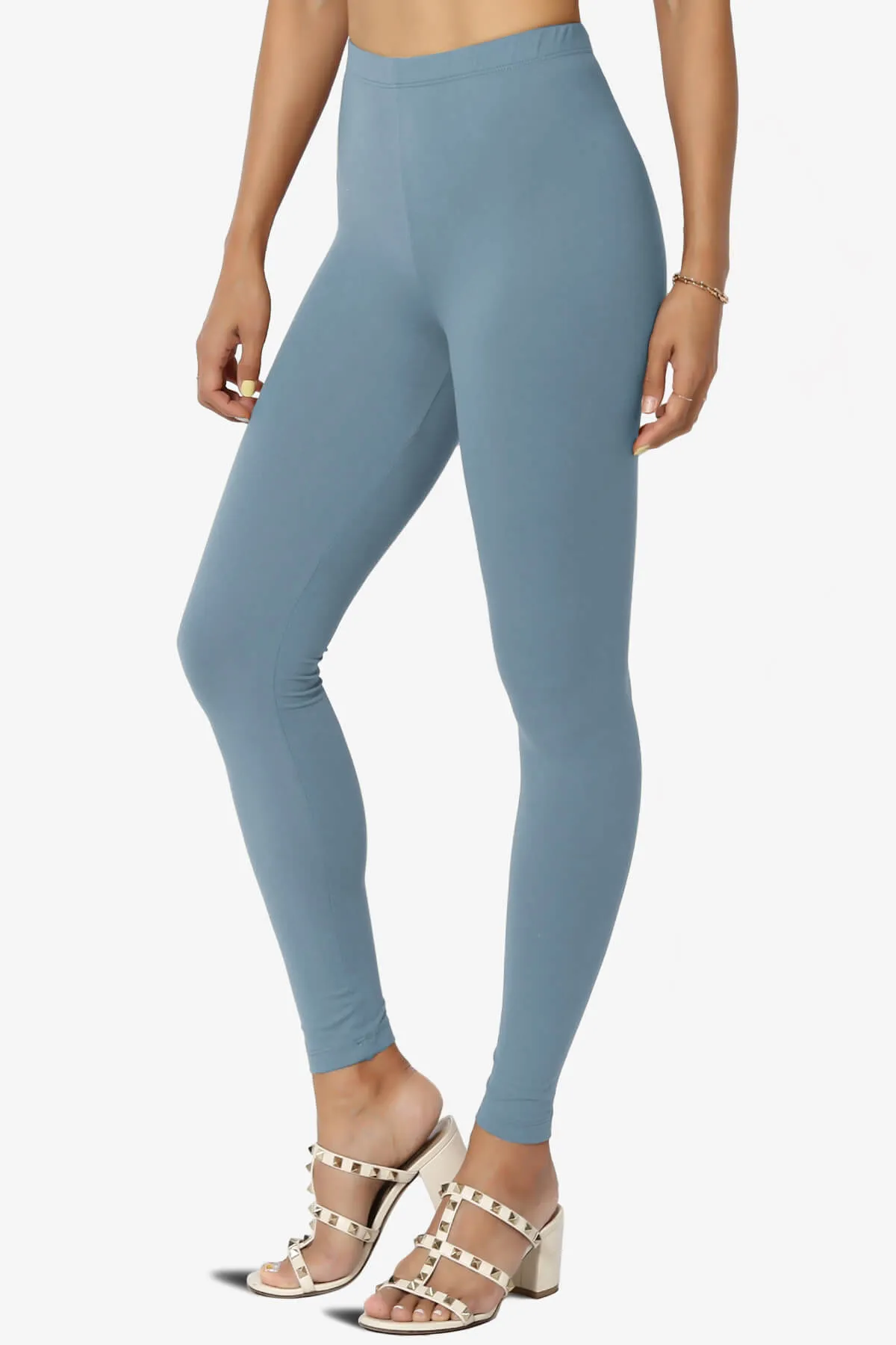Loreen High Rise Microfiber Ankle Leggings