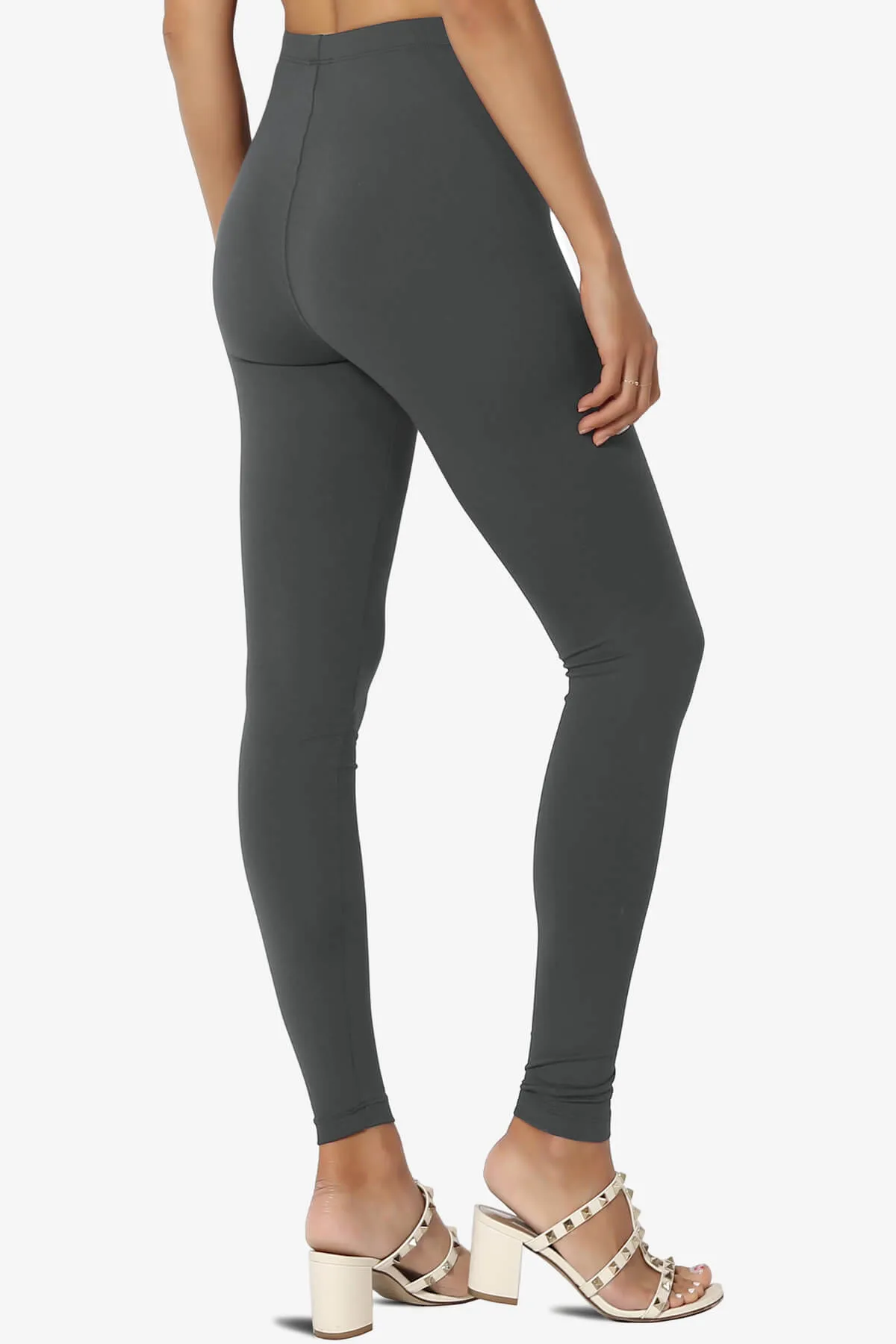 Loreen High Rise Microfiber Ankle Leggings