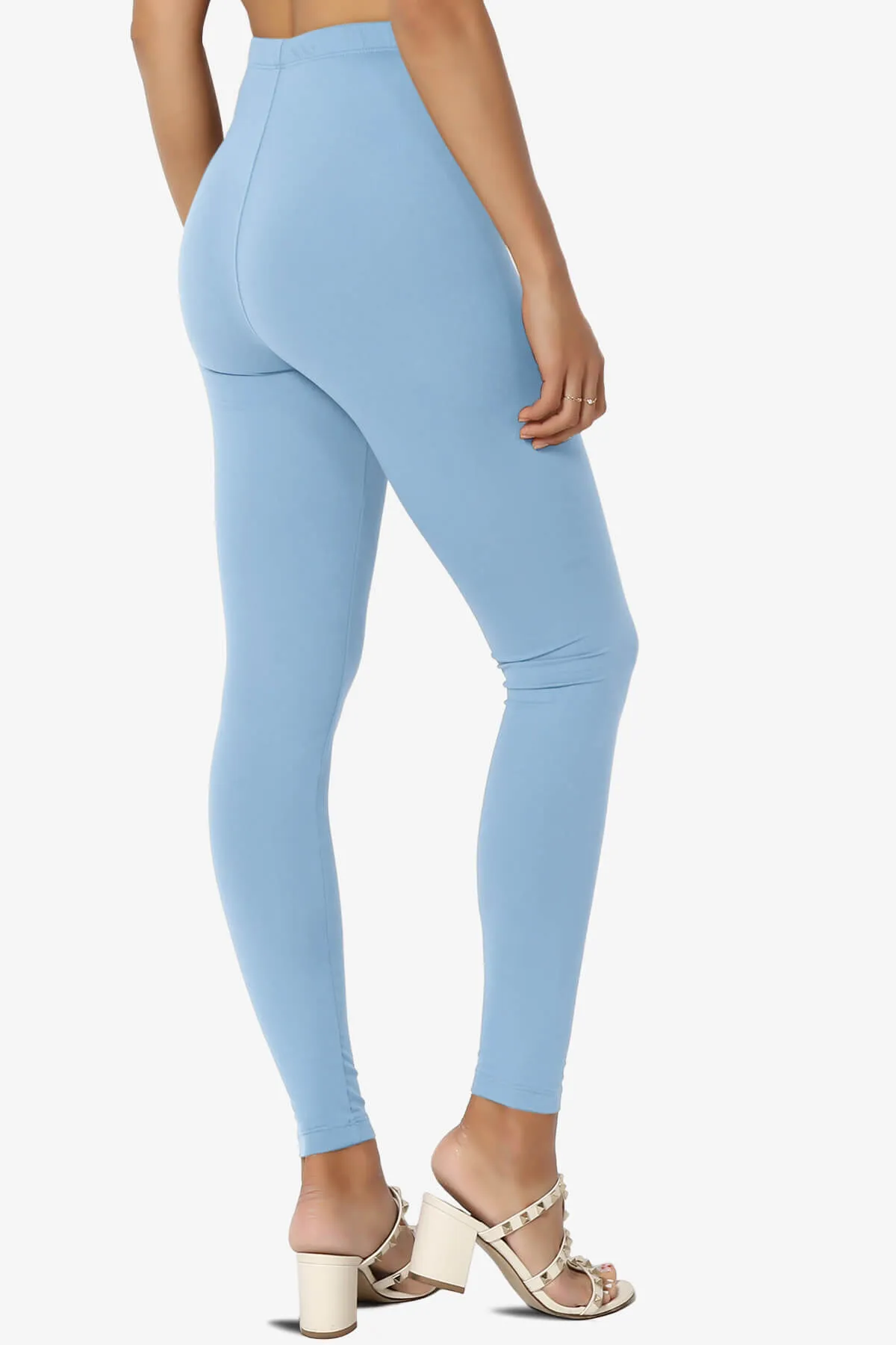 Loreen High Rise Microfiber Ankle Leggings