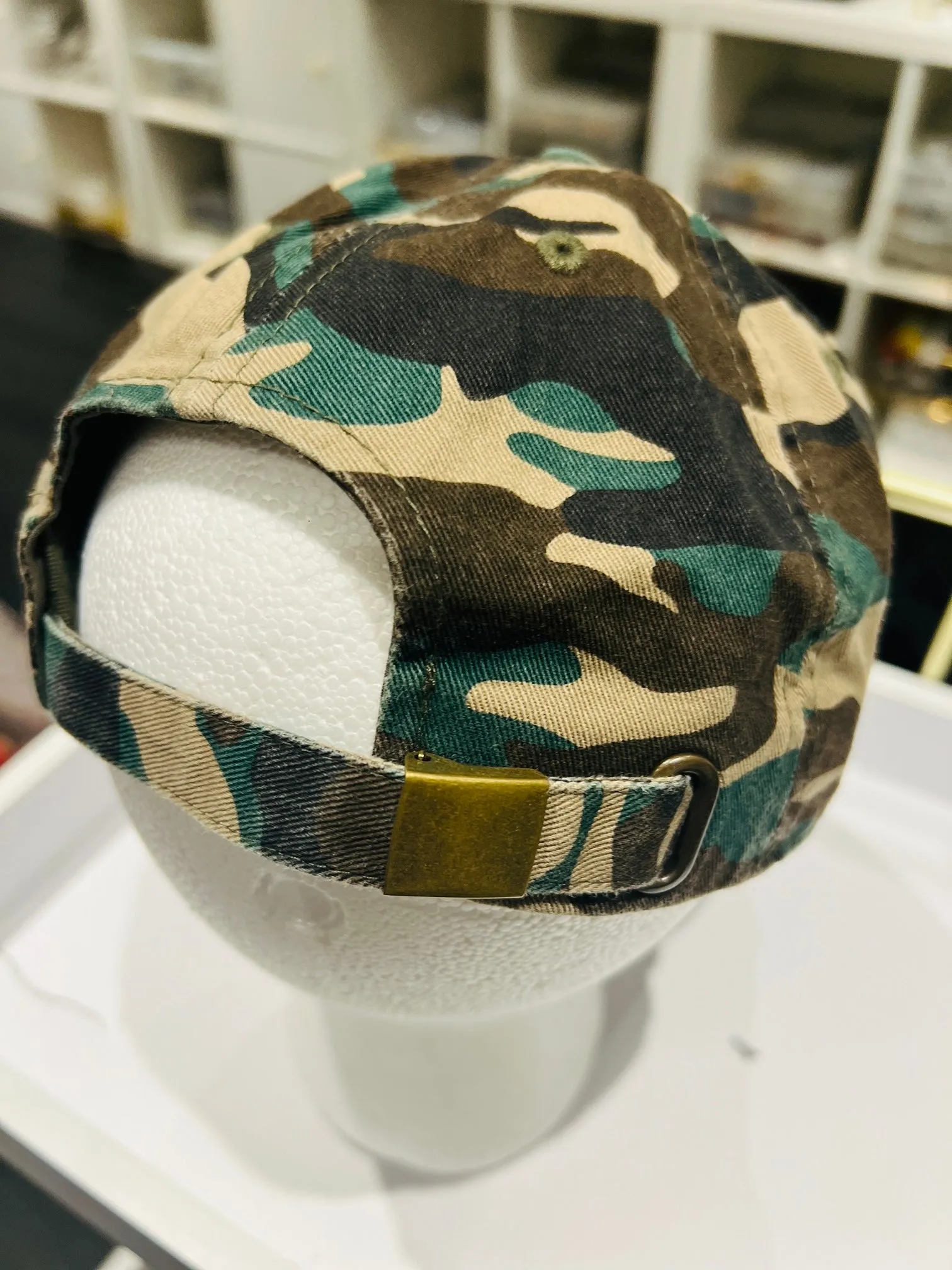{LV8} Designer Inspired Dad Hat - Camo