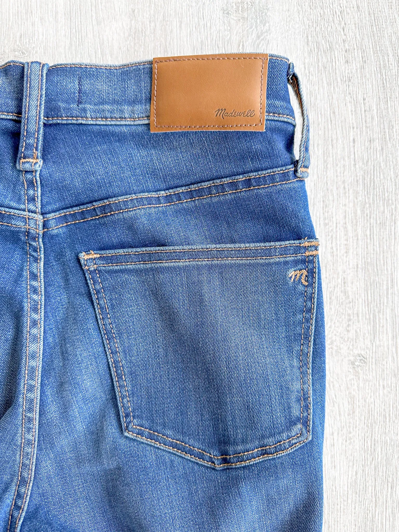 Madewell 10" High-Rise Skinny Crop Denim Jeans