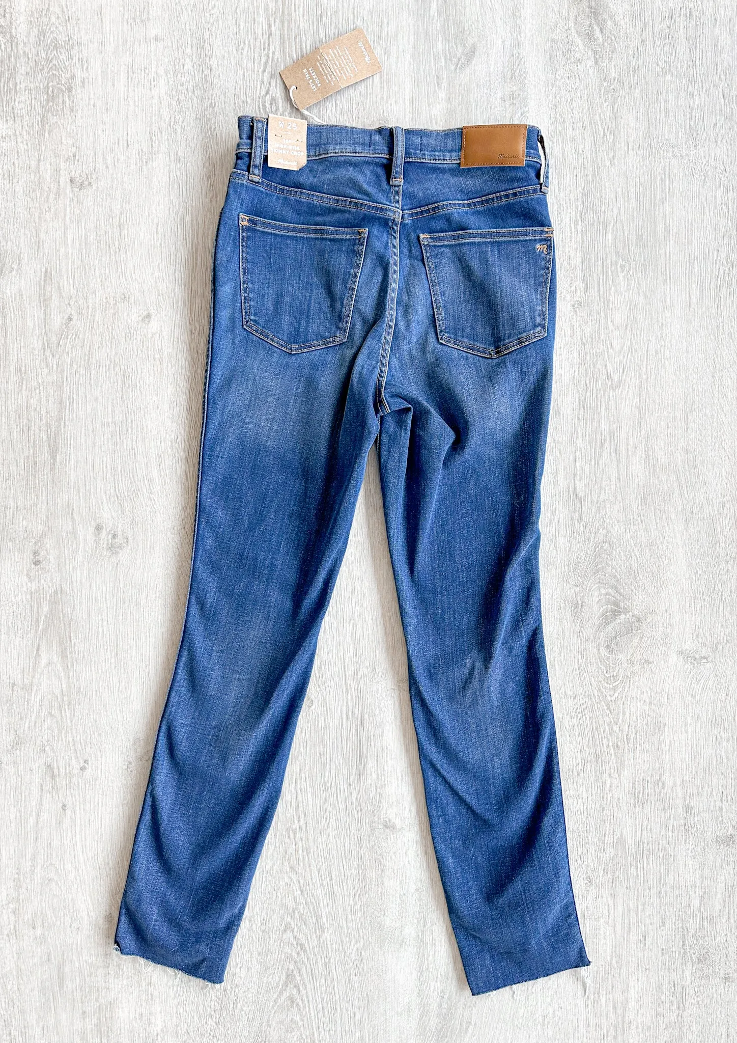 Madewell 10" High-Rise Skinny Crop Denim Jeans
