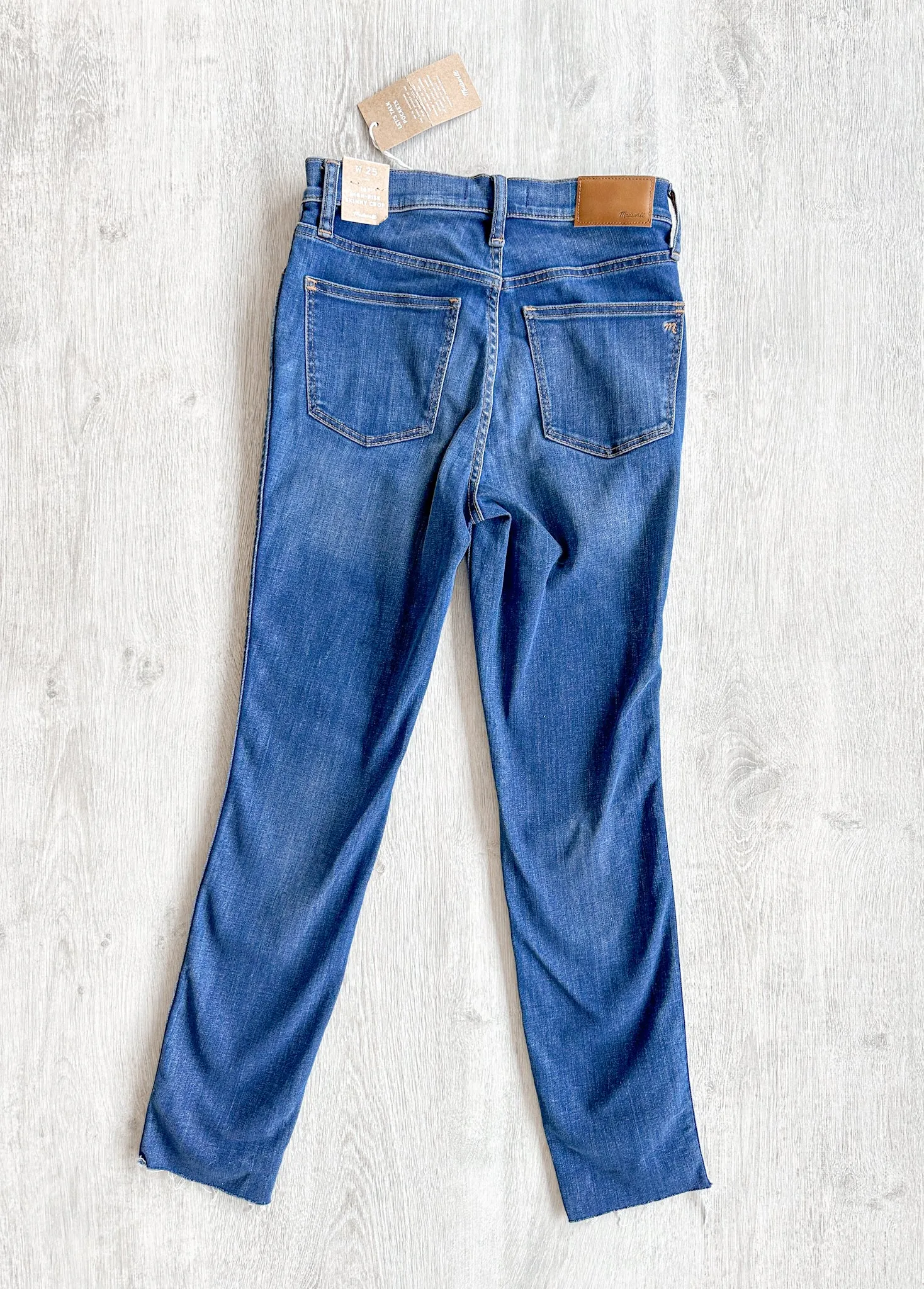 Madewell 10" High-Rise Skinny Crop Denim Jeans