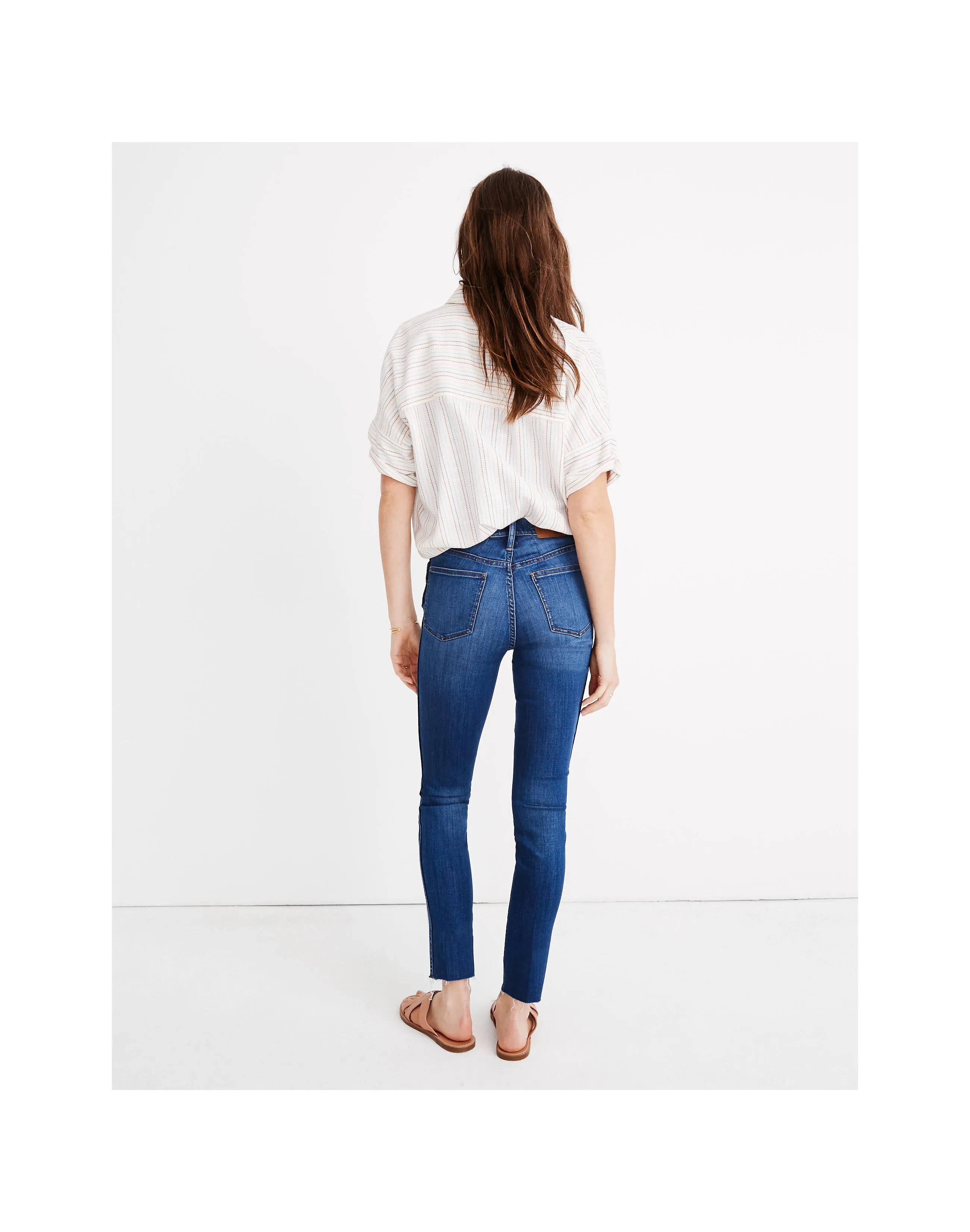 Madewell 10" High-Rise Skinny Crop Denim Jeans