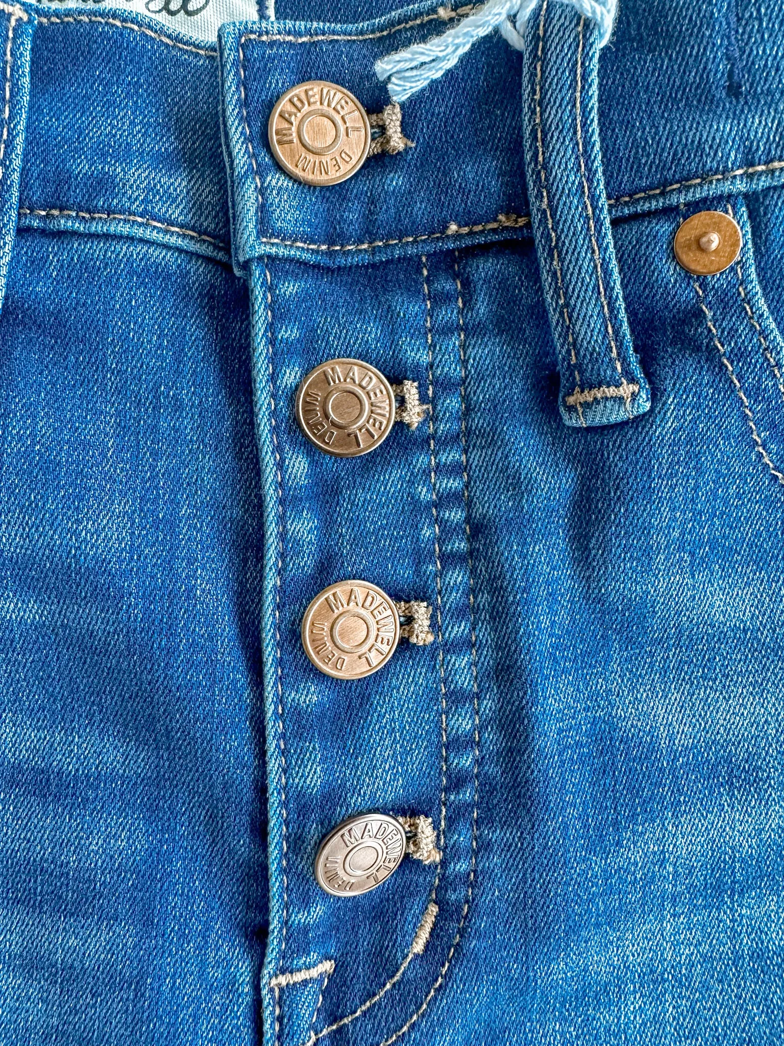 Madewell 10" High-Rise Skinny Crop Denim Jeans