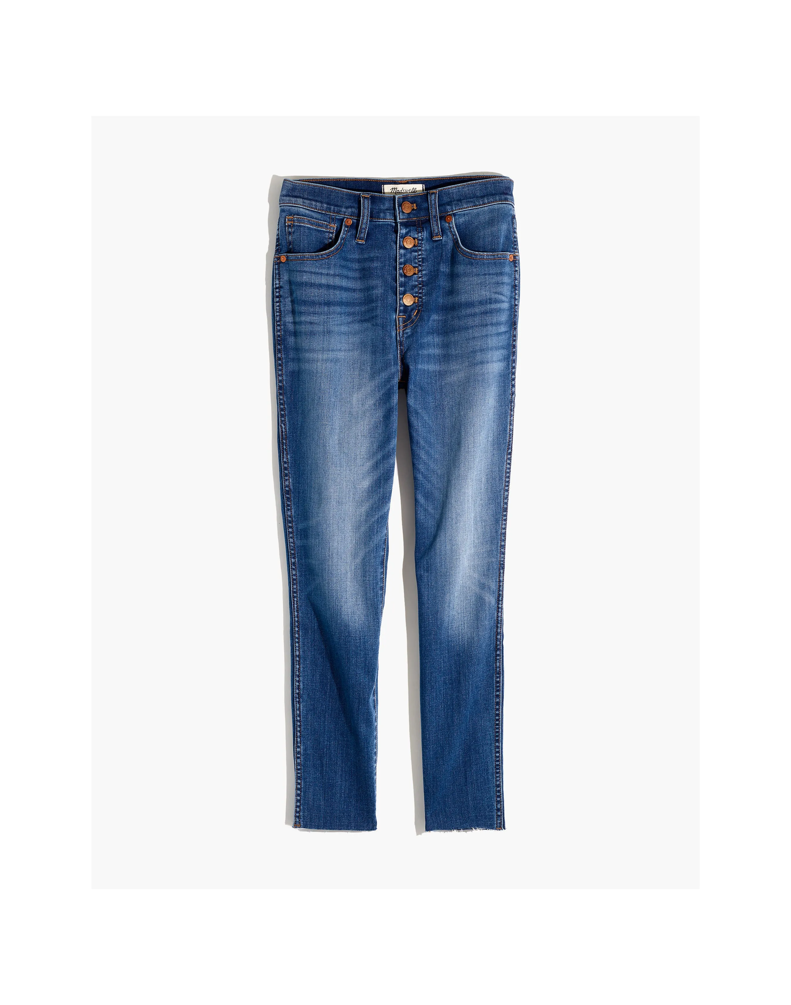 Madewell 10" High-Rise Skinny Crop Denim Jeans