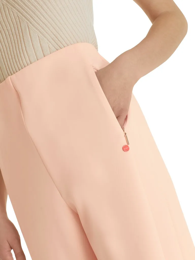 MarcCain High Waisted Pants in Scuba Jersey tc8115j23