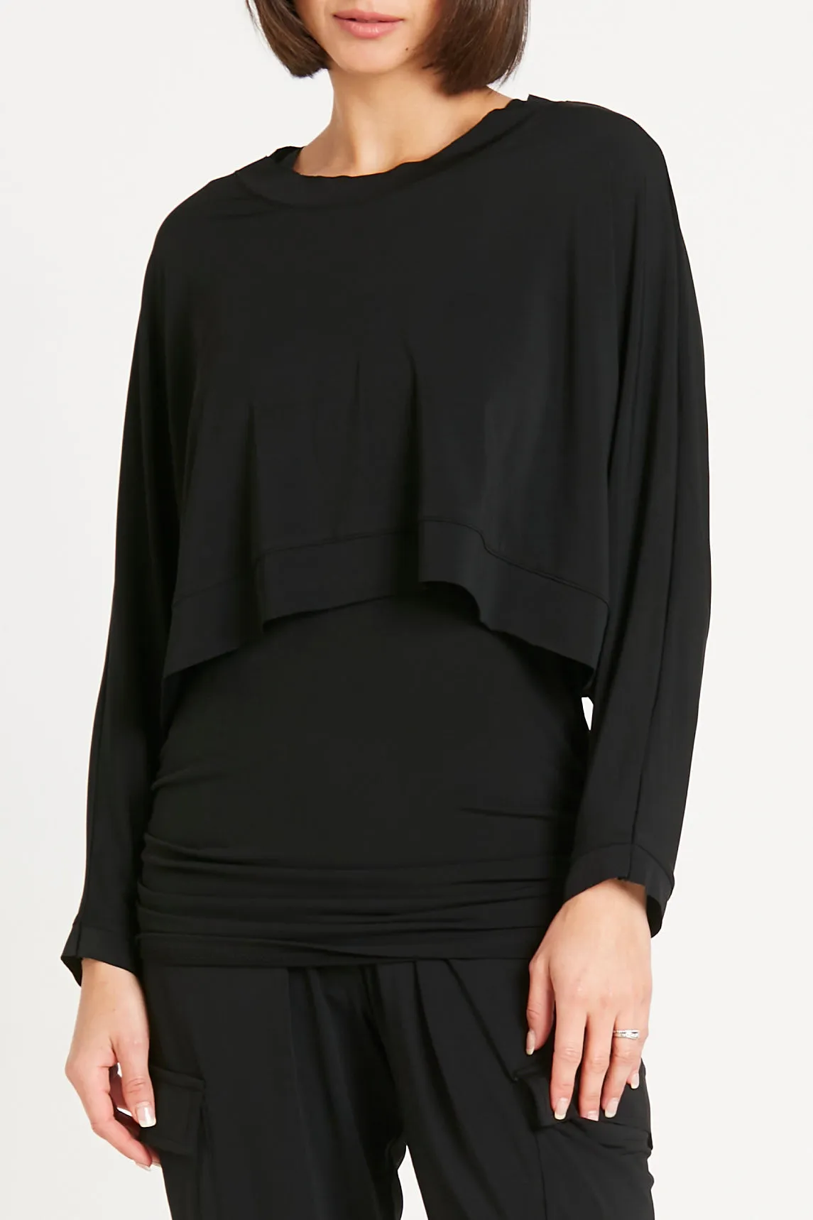Matte Jersey Shrug