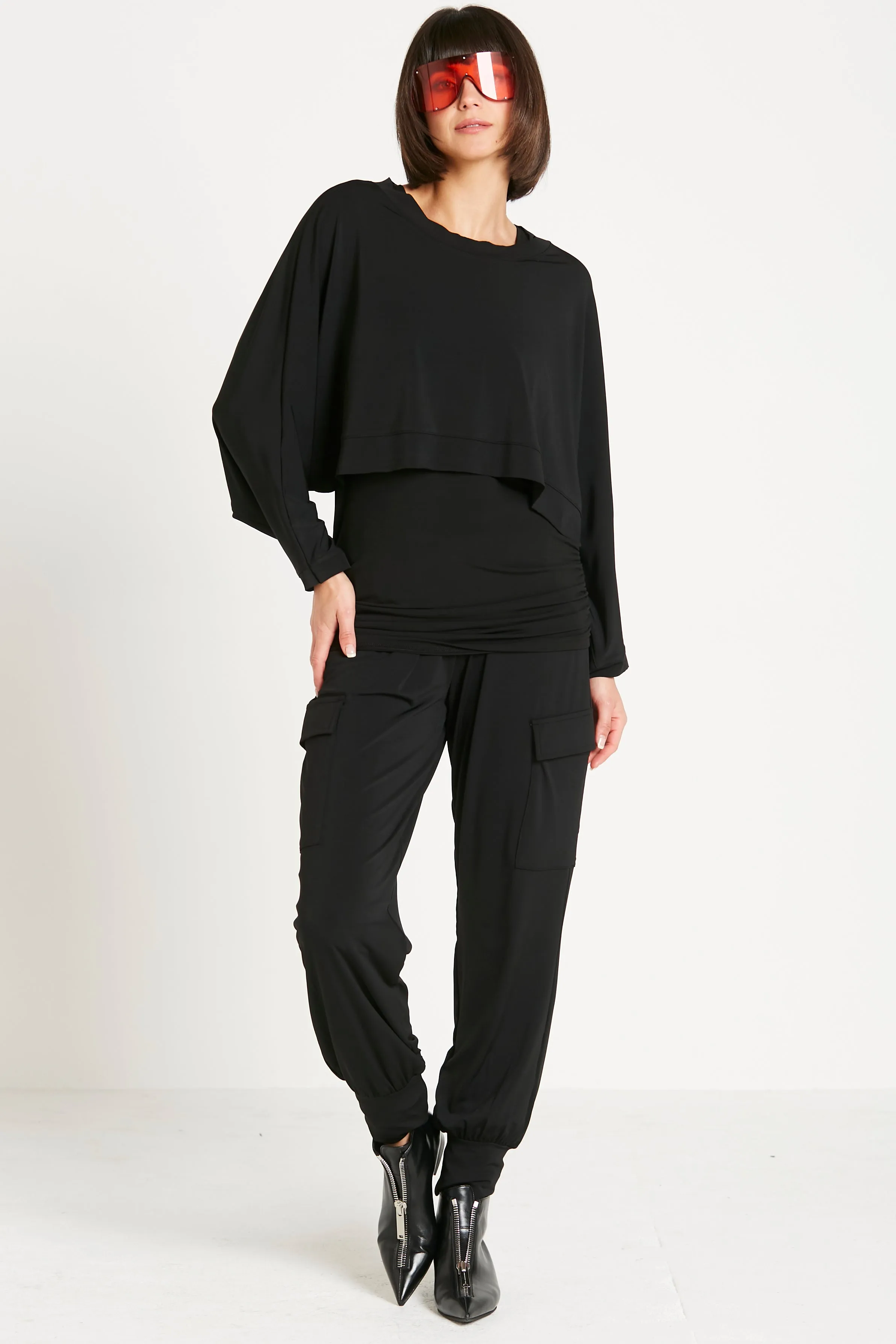 Matte Jersey Shrug