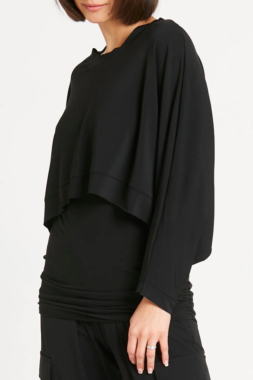 Matte Jersey Shrug
