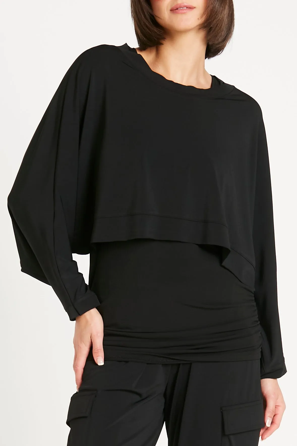 Matte Jersey Shrug