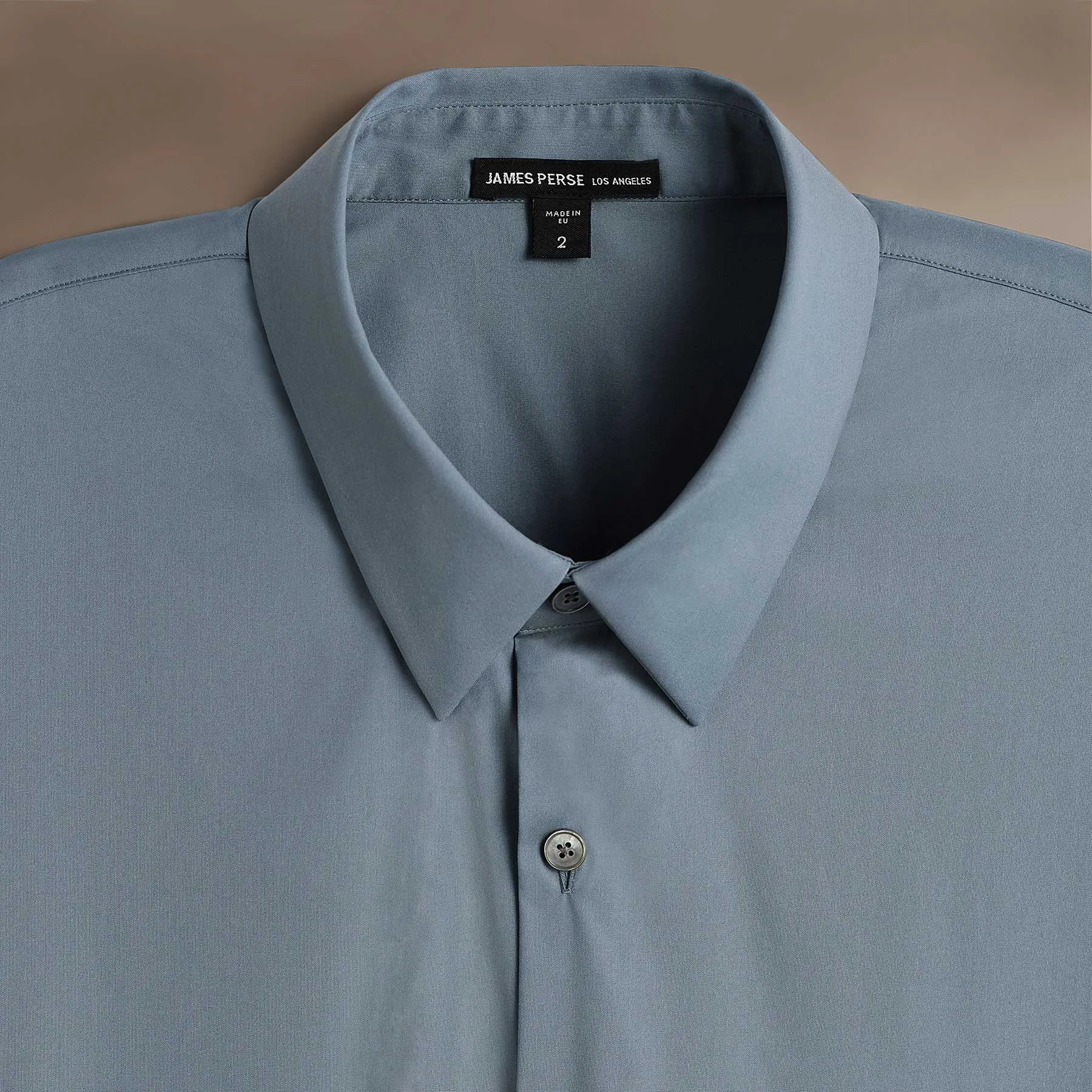 Matte Stretch Poplin Dress Shirt - Cascade