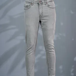 Mens Denim Pant- Light Grey
