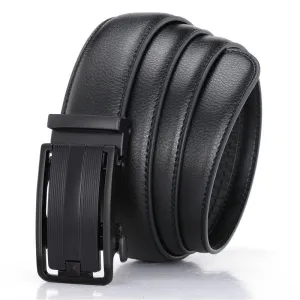 Men's Ratchet Belt Leather Mens Belt With Slide Buckle Ratchet Belts For Men USA
