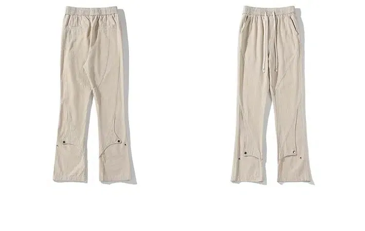 Micro-elastic Horn Pants