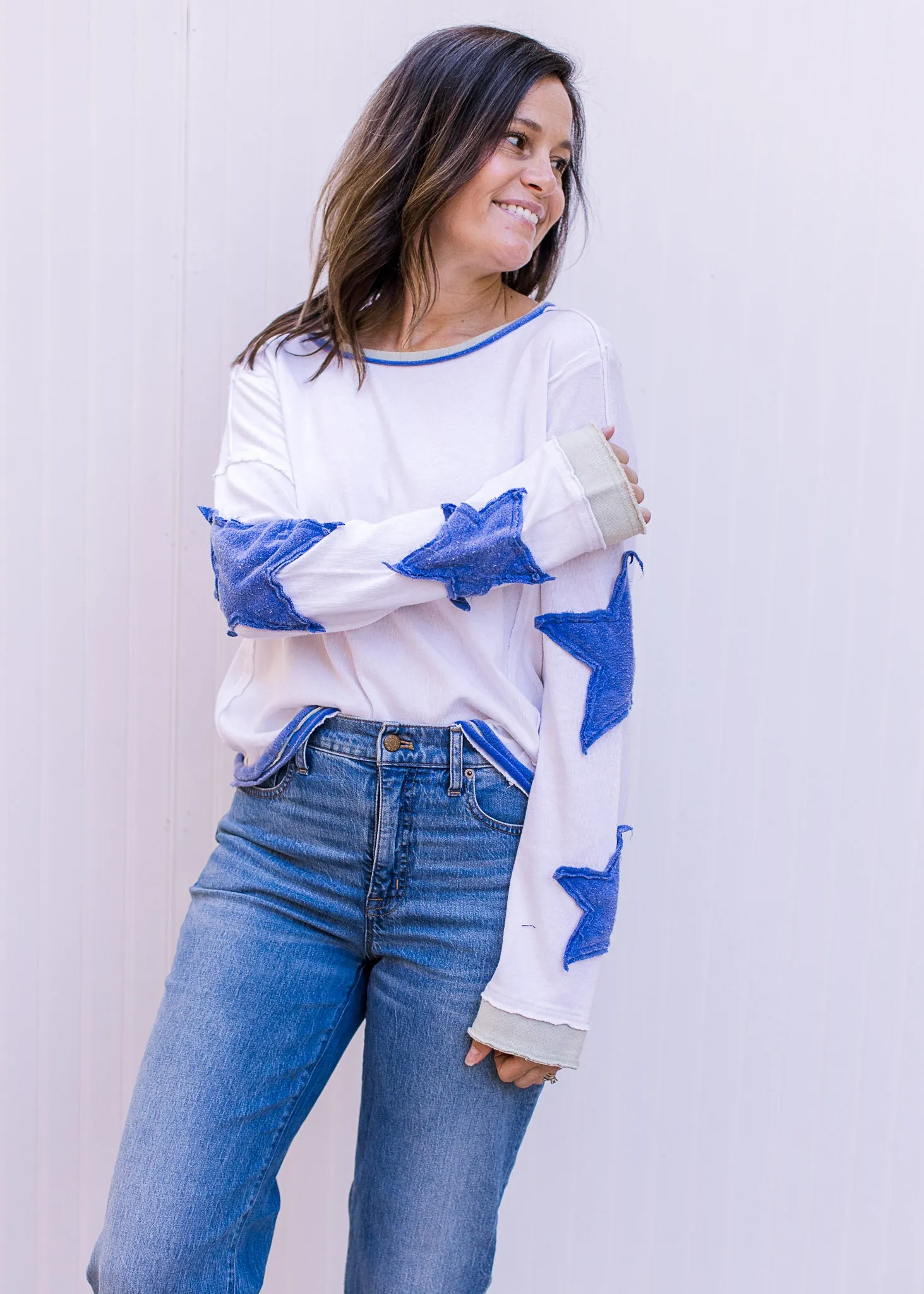 Mineral Washed Star Top