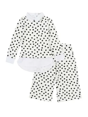 Mommy & Me Heart-Stopping Dressy Pants Set by Kids Couture