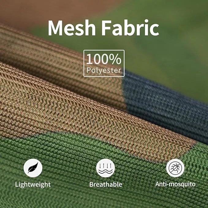 Mosquito Net Suit Camo Hunting Mesh Suit Bug Net Clothing with Hood Outdoor Protection No-See-Ums Garden Camping