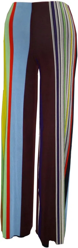 Nautical Stripe Straight Pants