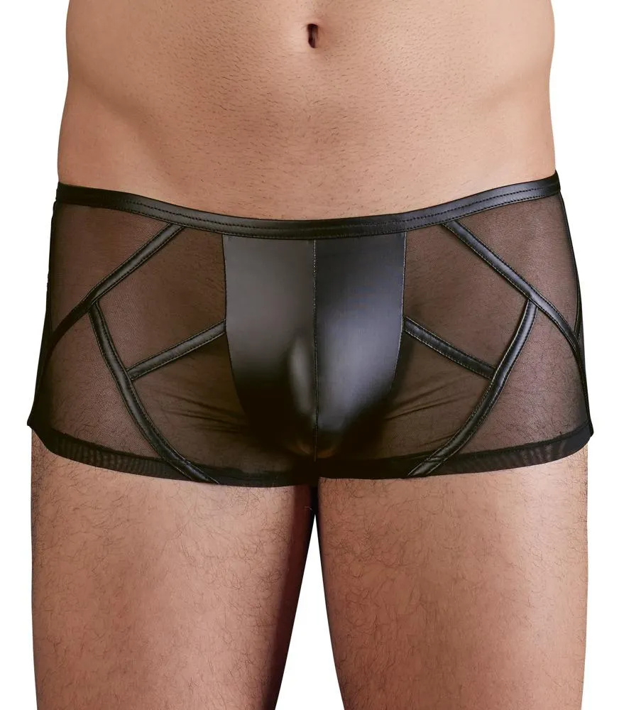 NEK Mens Wetlook and Mesh Pants