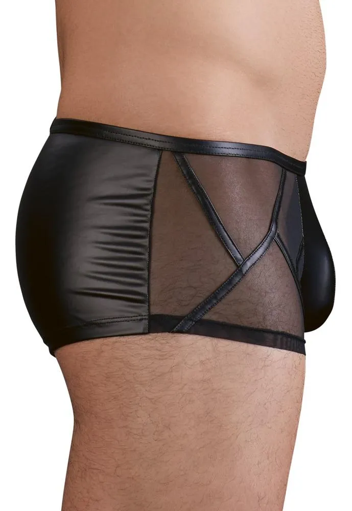 NEK Mens Wetlook and Mesh Pants