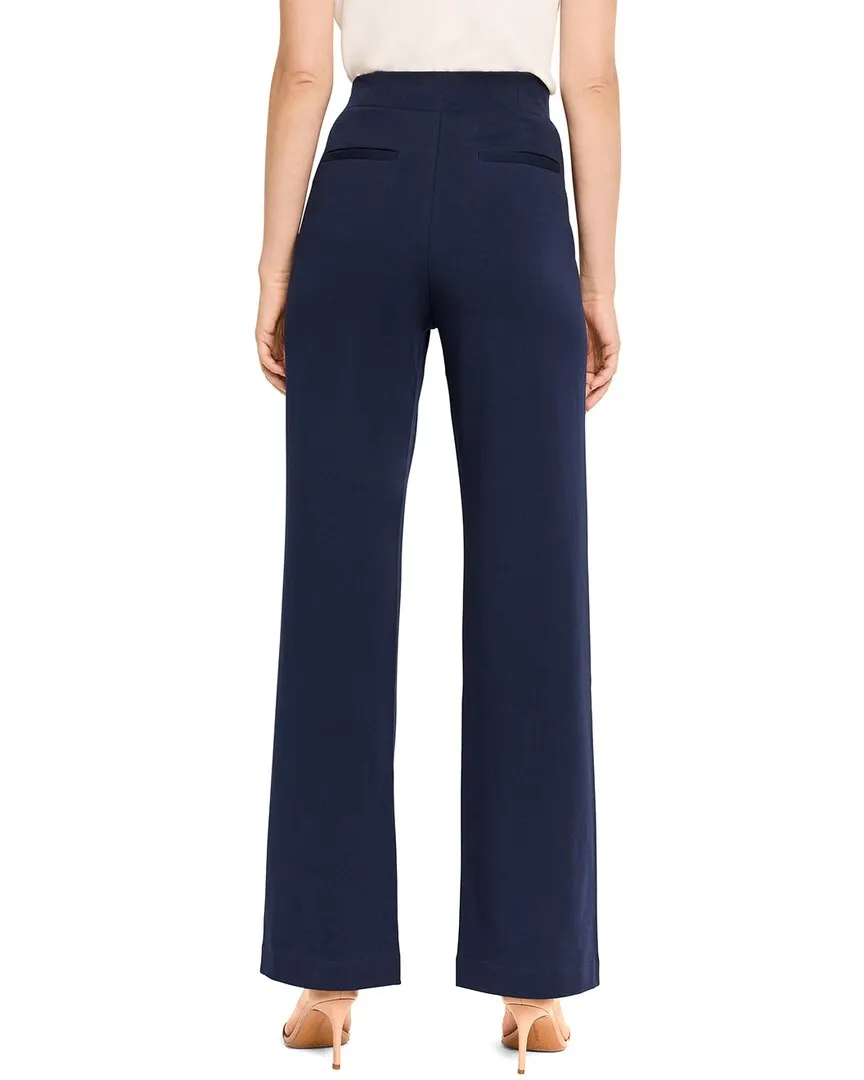 NIC ZOE Knit Wide Leg Pleated Pant