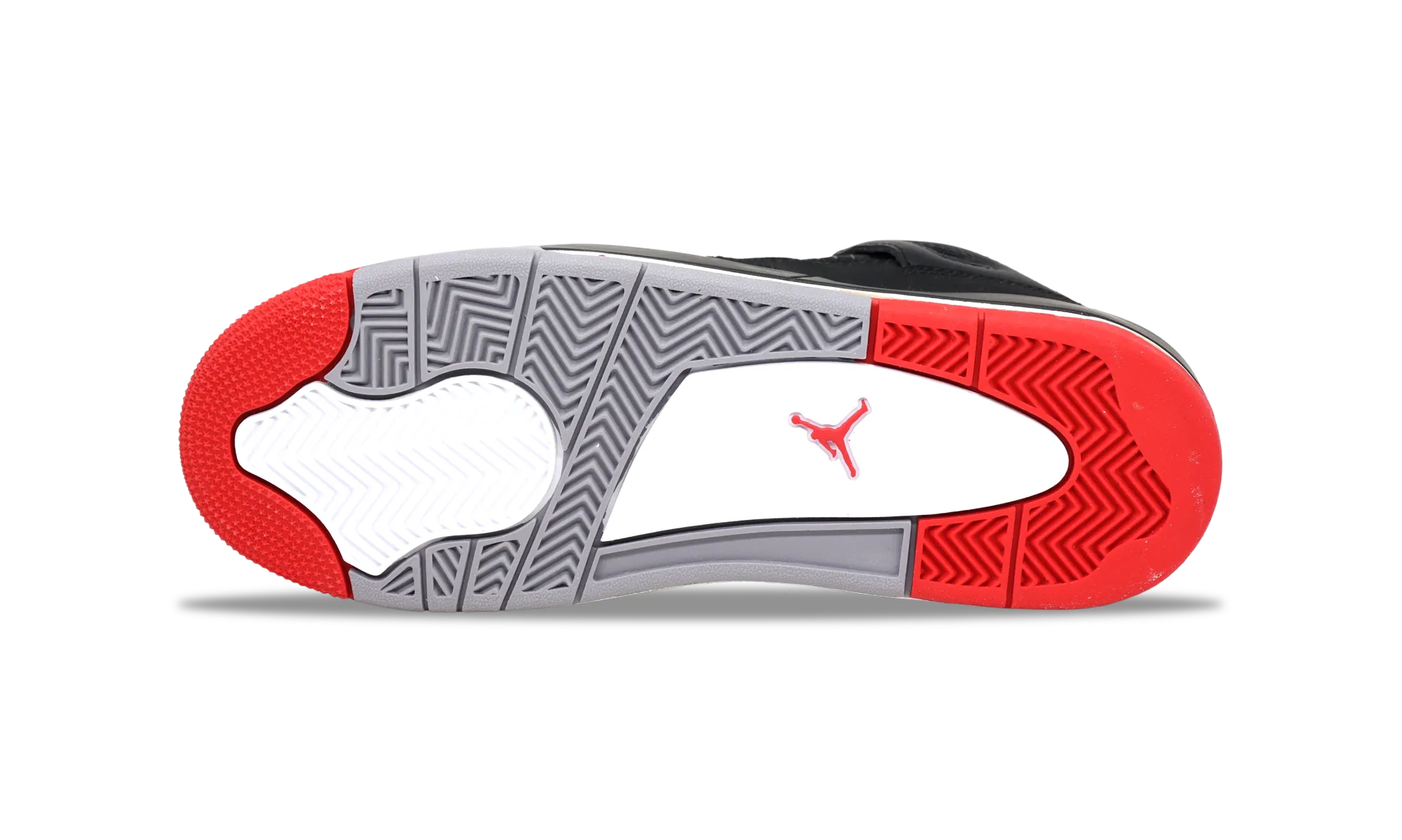 Nike Jordan 4 Retro Bred - Black Cement GS (408452-089) Grade School Size 3Y-7Y